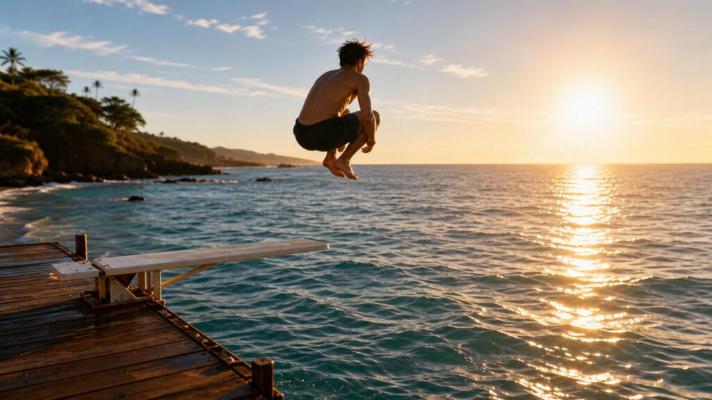 hopp i havet