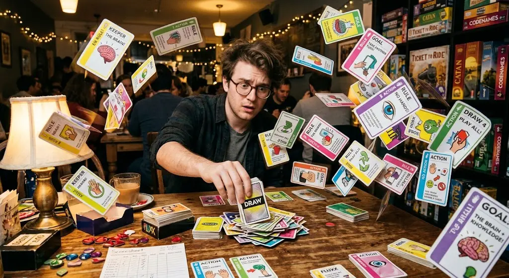 Fluxx: Den ultimate guiden til det mest uforutsigbare kortspillet i verden